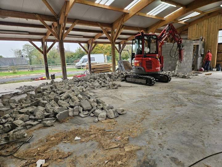 Matériel BTP avec conducteur Lisieux