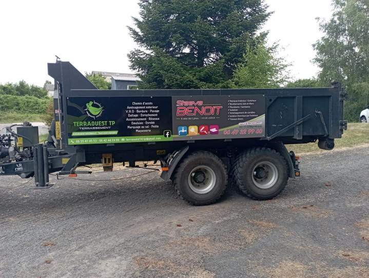 Location camion benne avec chauffeur Lisieux