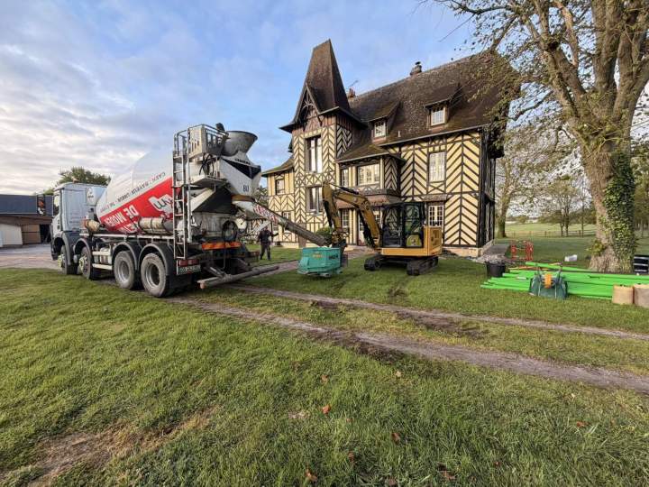 Entreprise d'assainissement, Bernay